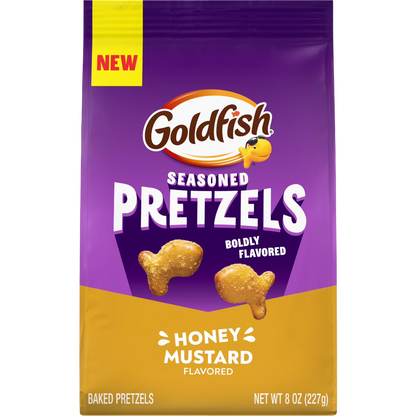 Goldfish Honey Mustard Seasoned Pretzels, 8 oz