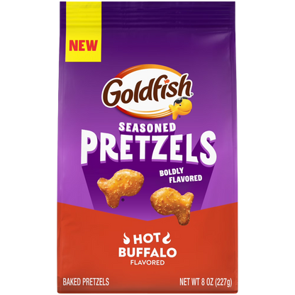 Goldfish Hot Buffalo Seasoned Pretzels, 8 oz
