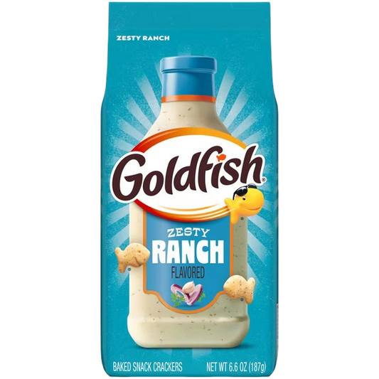 Goldfish Zesty Ranch Flavored Crackers, 6.6 oz