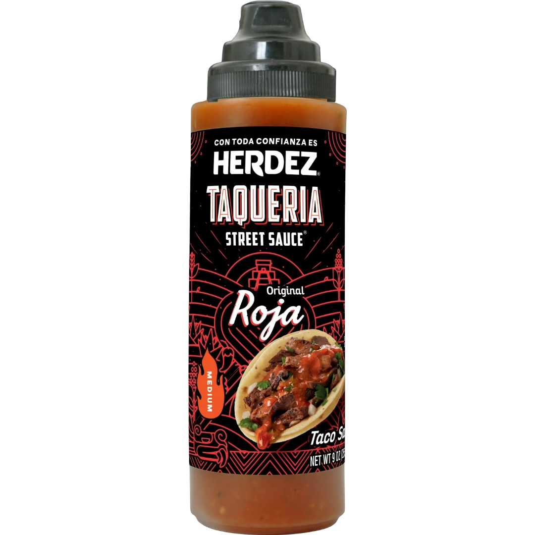 HERDEZ TAQUERIA Roja Taco Street Sauce, 9 oz