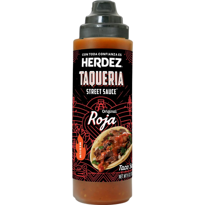 HERDEZ TAQUERIA Roja Taco Street Sauce, 9 oz