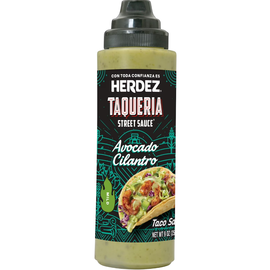 HERDEZ TAQUERIA Avocado Cilantro Taco Street Sauce, 9 oz