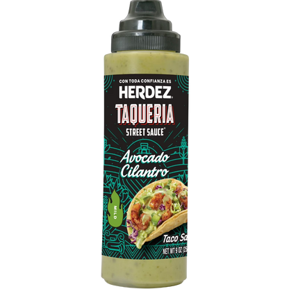 HERDEZ TAQUERIA Avocado Cilantro Taco Street Sauce, 9 oz