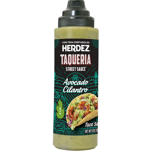 HERDEZ TAQUERIA Avocado Cilantro Taco Street Sauce, 9 oz
