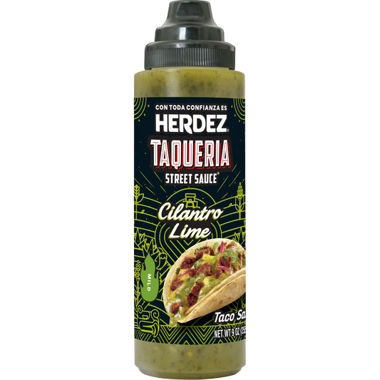 HERDEZ TAQUERIA Cilantro Lime Taco Street Sauce, 9 oz