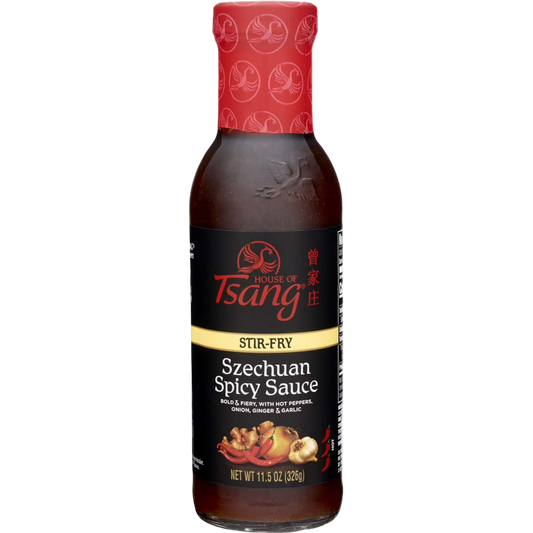 HOUSE OF TSANG Spicy Szechuan Stir-Fry Sauce, 11.5 oz