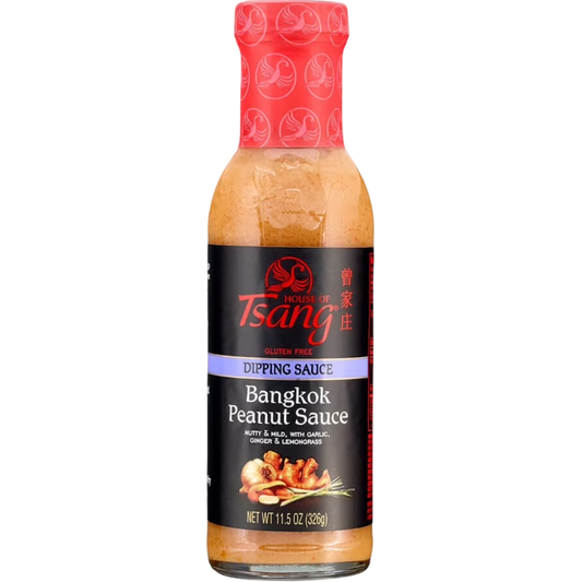 HOUSE OF TSANG Bangkok Peanut Dipping Sauce, 11.5 oz