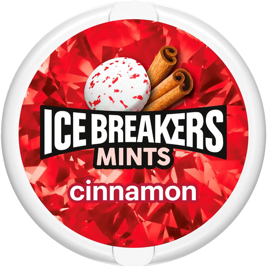 Ice Breakers Cinnamon Sugar Free Mints, 1.5oz