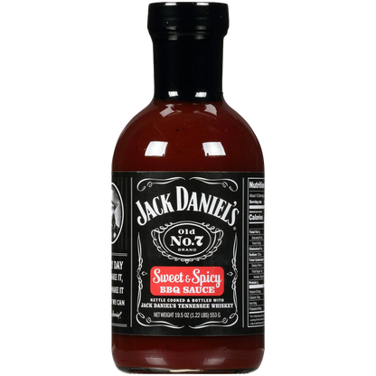 Jack Daniel's Sweet & Spicy BBQ Sauce 19.5oz Bottle