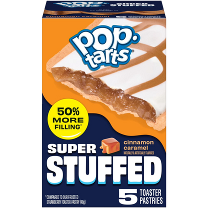 Pop-Tarts Super Stuffed Cinnamon Caramel Toaster Pastries, 10.9 oz