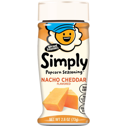 Kernel Season's Gourmet Blends, Aged Sharp Cheddar Flavor Simply Popcorn Seasoning, 2.6oz