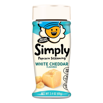 Kernel Season's Simply Gourmet Blends, Aged White Cheddar Flavor Popcorn Seasoning, 2.4oz