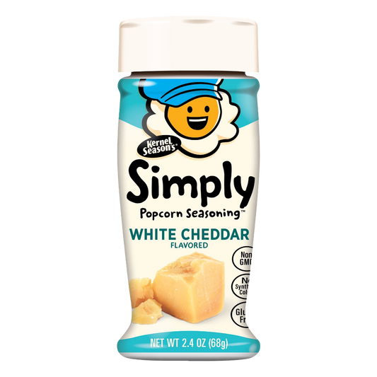 Kernel Season's Simply Gourmet Blends, Aged White Cheddar Flavor Popcorn Seasoning, 2.4oz
