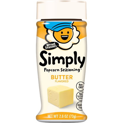 Kernel Season's Gourmet Blends, Butter Flavor Simply Popcorn Seasoning, 2.6 oz