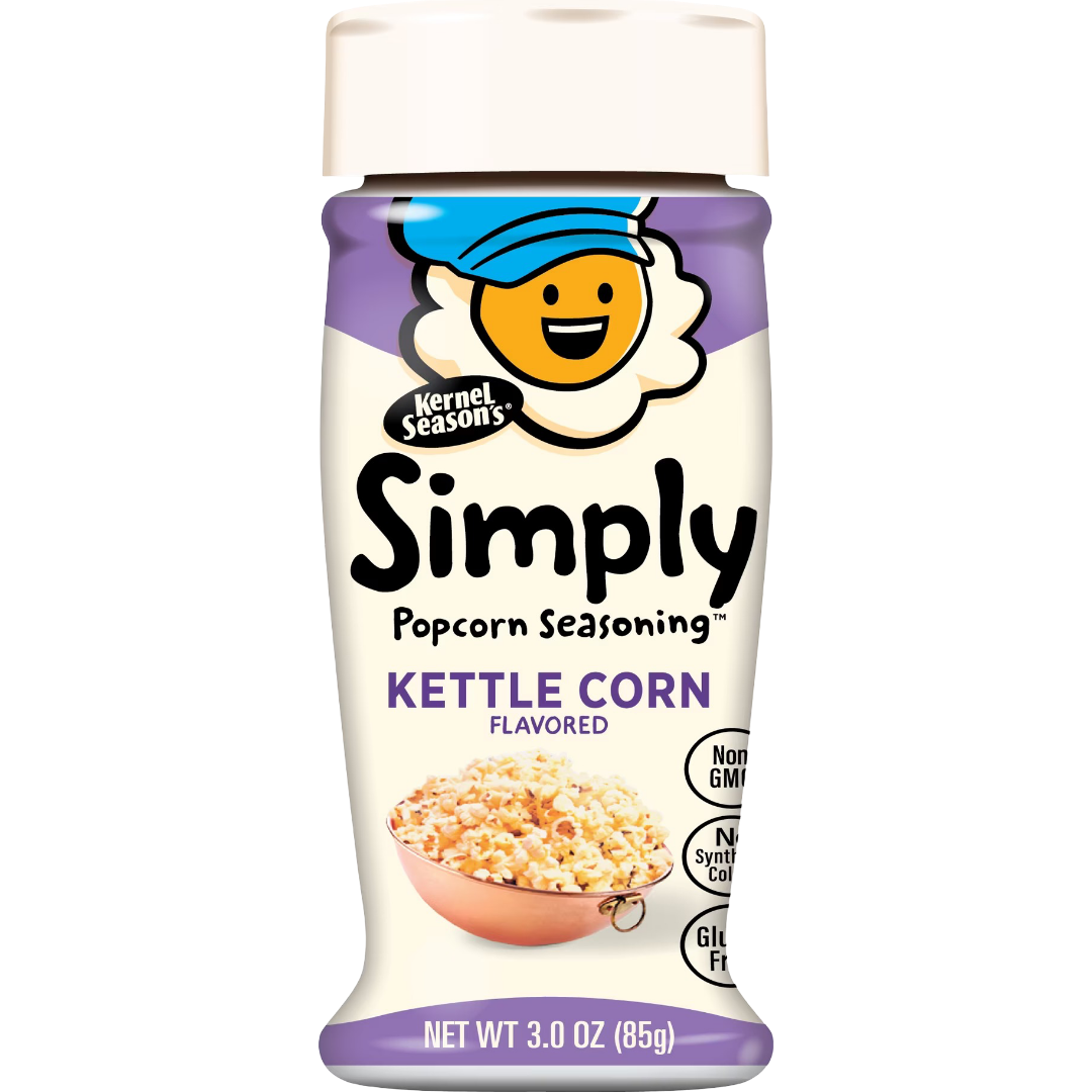 Kernel Season's Gourmet Blends, Cinnamon Kettle Corn Simply Popcorn Seasoning, 3 oz