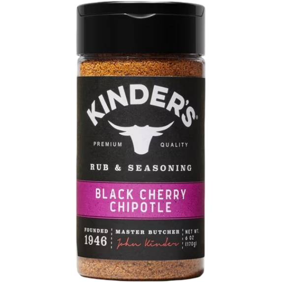 Kinder's Black Cherry Chipotle Rub & Seasoning for Grilling, 6 oz