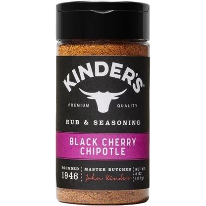 Kinder's Black Cherry Chipotle Rub & Seasoning for Grilling, 6 oz