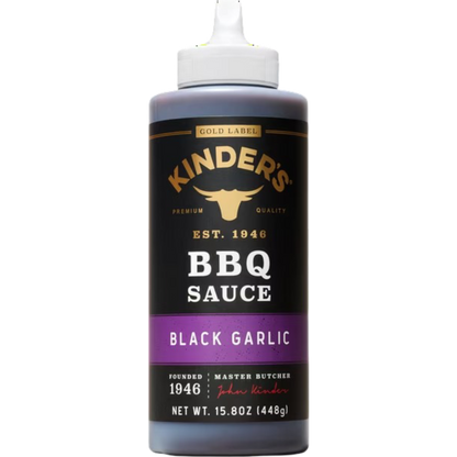 Kinder's Gold Label Black Garlic BBQ Sauce, 15.8oz