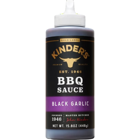Kinder's Gold Label Black Garlic BBQ Sauce, 15.8oz