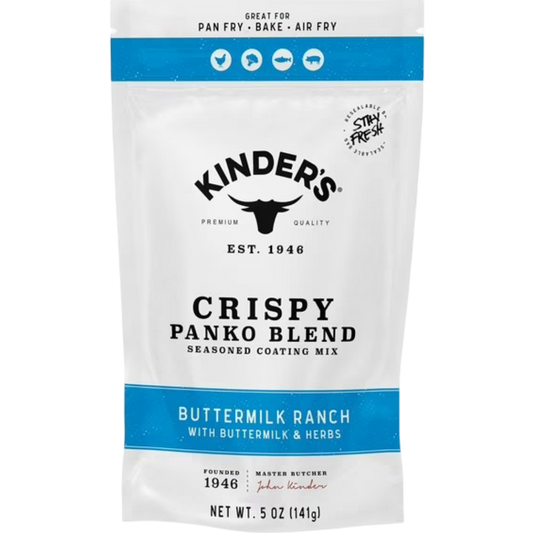 Kinder's Buttermilk Ranch Seasoned Panko Bread Crumb Coating Mix, 5oz
