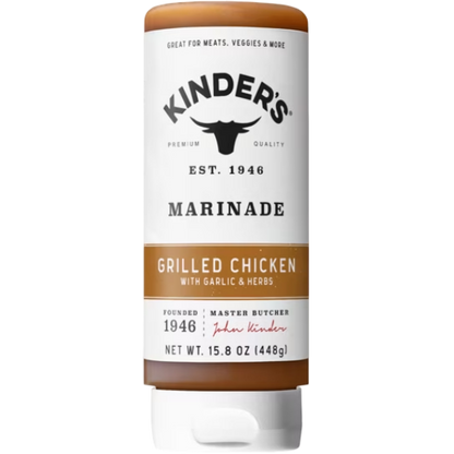 Kinder's Grilled Chicken Marinade, 15.8 oz