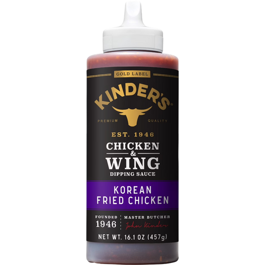 Kinder's Gold Label Korean Fried Chicken Dipping Wing Sauce, 16.1 oz