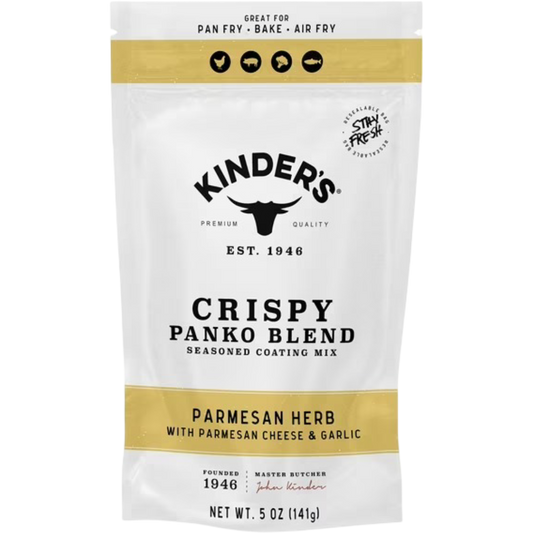 Kinder's Parmesan Herb Seasoned Panko Bread Crumb Coating Mix, 5oz