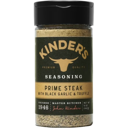 Kinder's Prime Steak with Black Garlic & Truffle Rub/Seasoning, 5oz