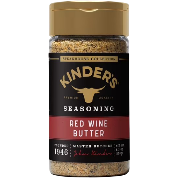 Kinder's Red Wine Butter Seasoning Blend, 6.3 oz