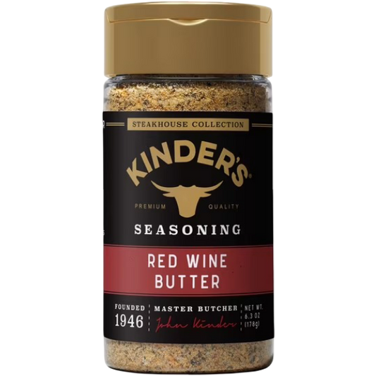 Kinder's Red Wine Butter Seasoning Blend, 6.3 oz