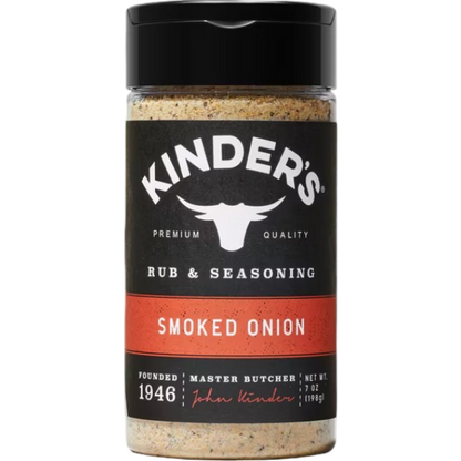 Kinder's Smoked Onion Rub & Seasoning for Grilling, 7 oz