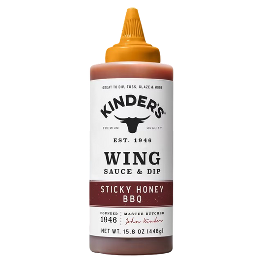 Kinder's Sticky Honey BBQ Wing Sauce, 15.8oz