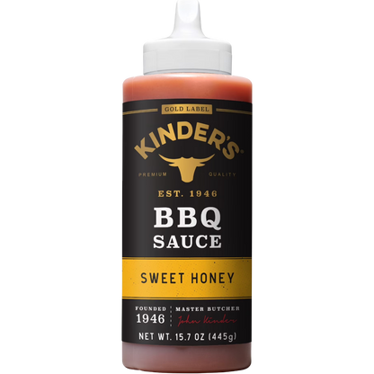 Kinder's Gold Label Sweet Honey BBQ Sauce, 15.7 oz