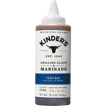 Kinder's Teriyaki Marinade with Garlic & Ginger, 15.5oz