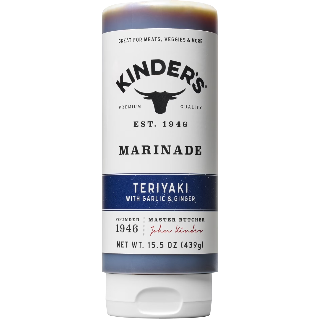 Kinder's Teriyaki Marinade with Garlic & Ginger, 15.5oz