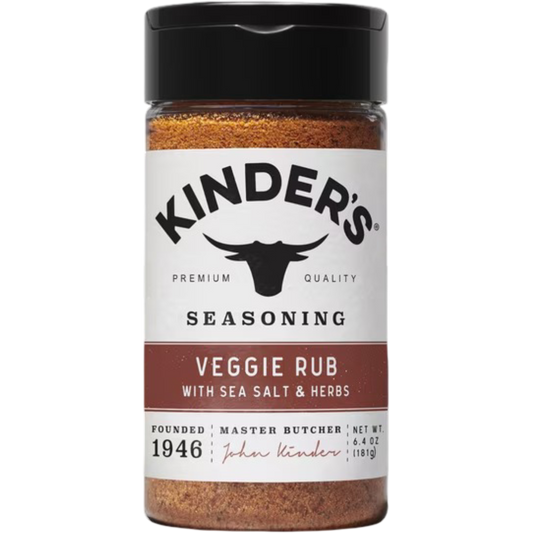 Kinder's Veggie Rub & Seasoning With Sea Salt & Herbs, 6.4oz
