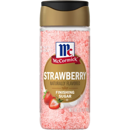 McCormick Strawberry Finishing Sugar, 3.67 oz