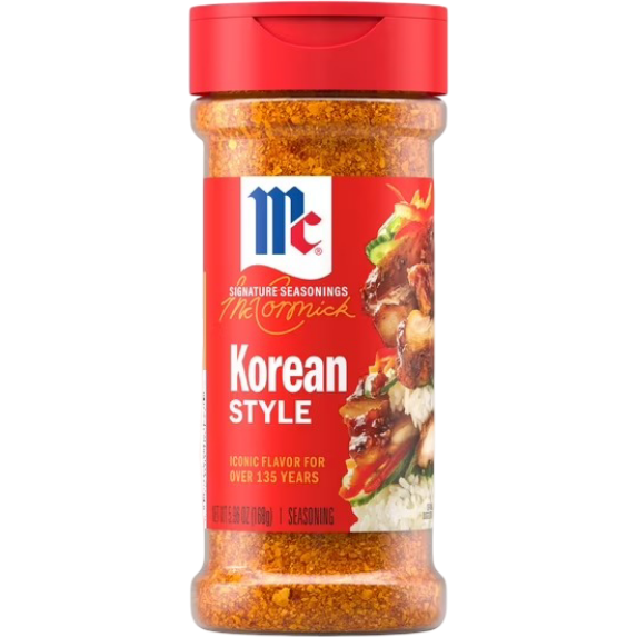 McCormick Korean Style Seasoning, 5.96 oz