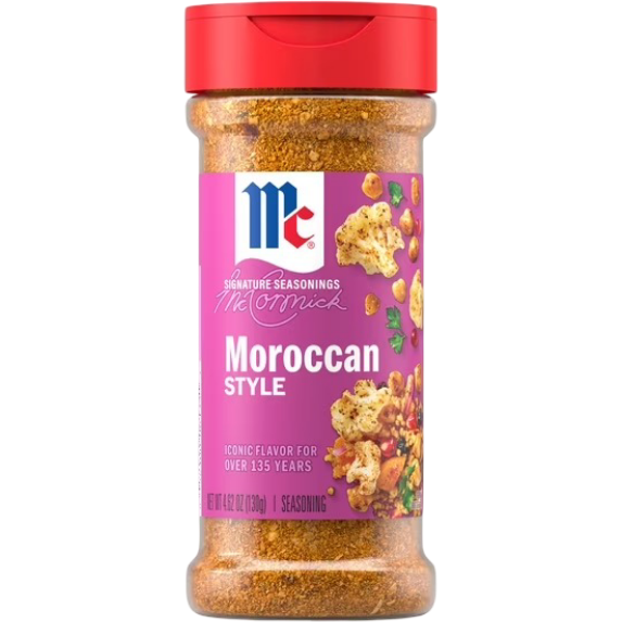 McCormick Moroccan Style Seasoning, 4.62 oz