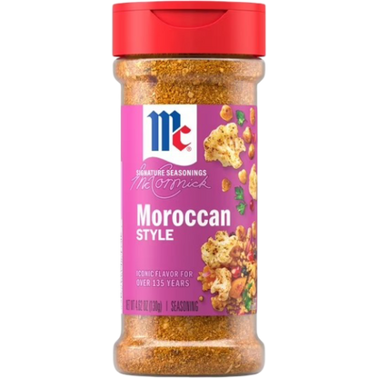 McCormick Moroccan Style Seasoning, 4.62 oz