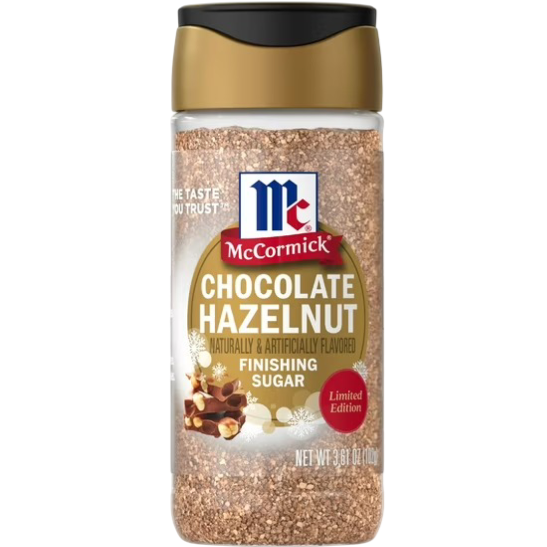 McCormick Chocolate Hazelnut Finishing Sugar, 3.61oz