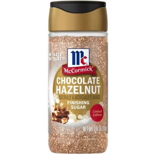 McCormick Chocolate Hazelnut Finishing Sugar, 3.61oz