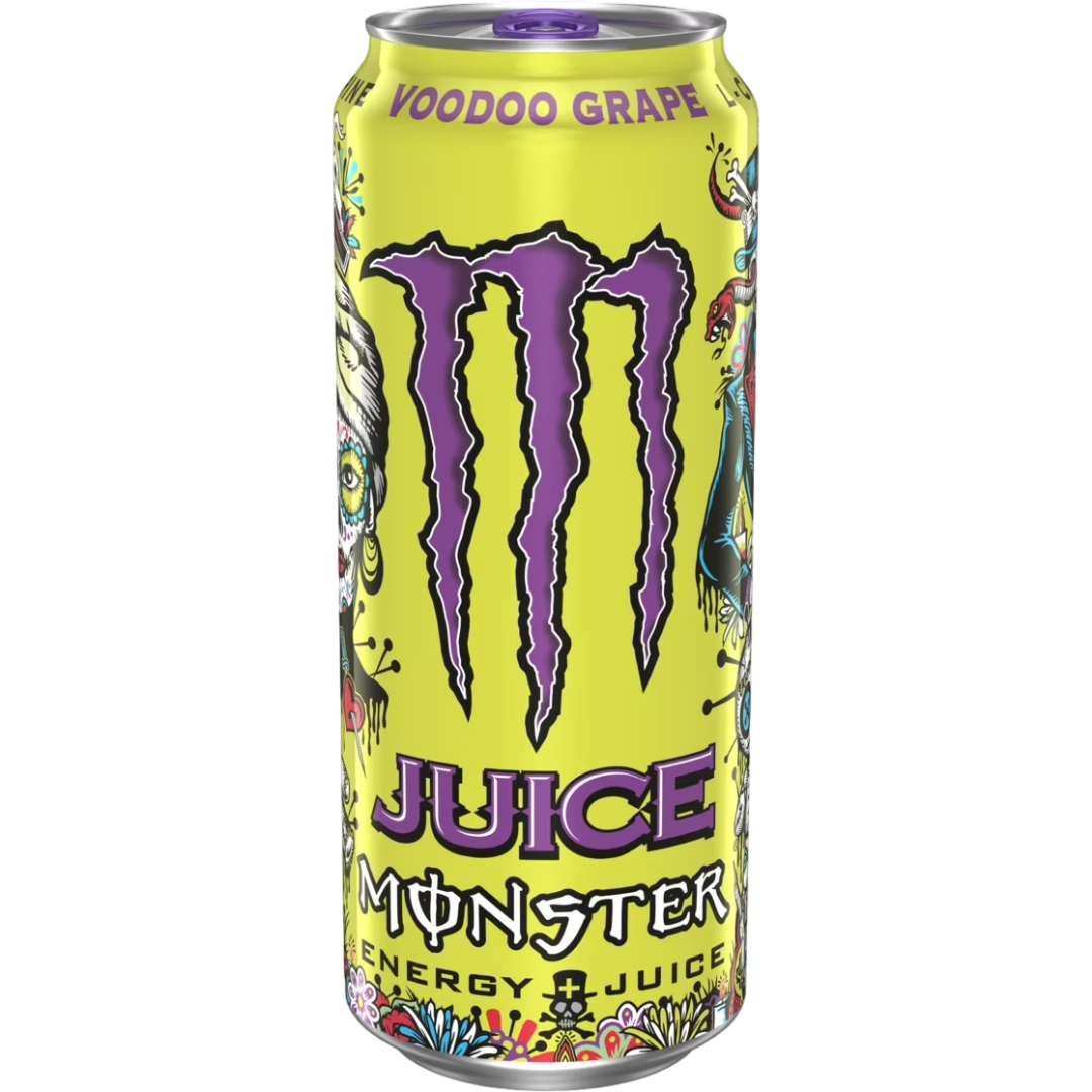 Monster Juice Voodoo Grape Energy Drink, 16 fl oz