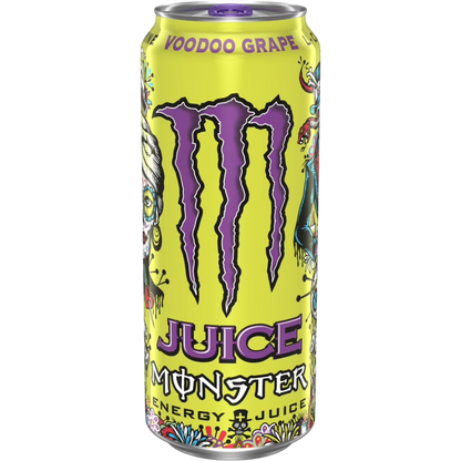Monster Juice Voodoo Grape Energy Drink, 16 fl oz