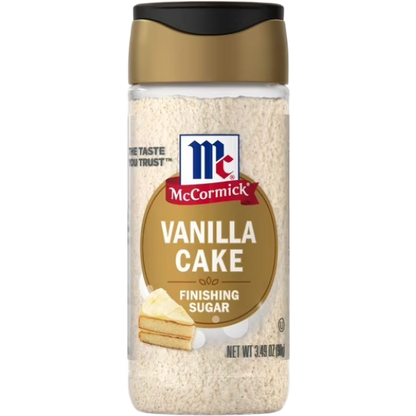 McCormick Vanilla Cake Finishing Sugar, 3.49 oz