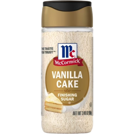 McCormick Vanilla Cake Finishing Sugar, 3.49 oz
