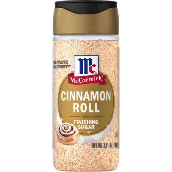 McCormick Cinnamon Roll Finishing Sugar, 3.81 oz