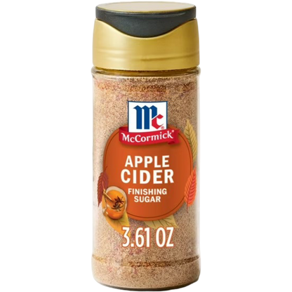 McCormick Apple Cider Finishing Sugar, 3.61oz
