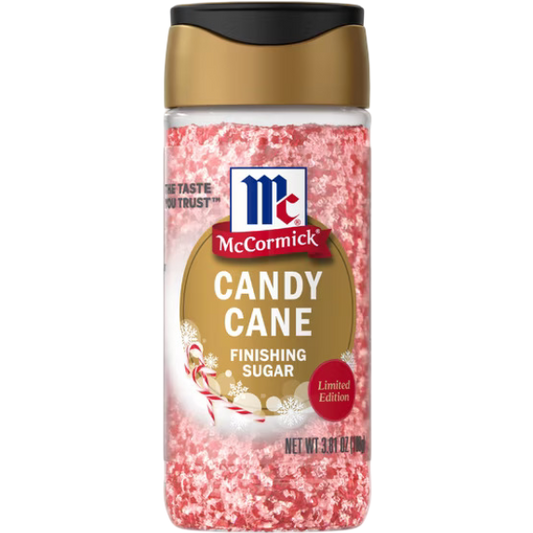 McCormick Candy Cane Finishing Sugar, 3.81 oz