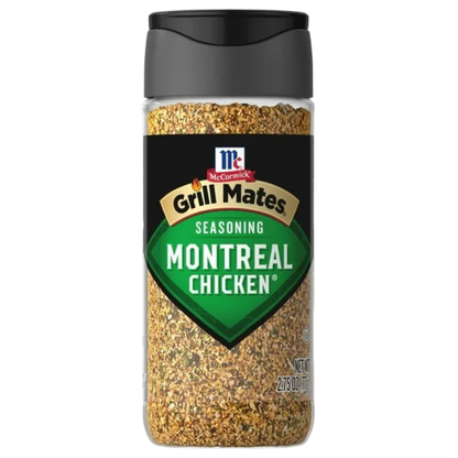 McCormick Grill Mates Gluten Free Montreal Chicken Seasoning, 2.75oz